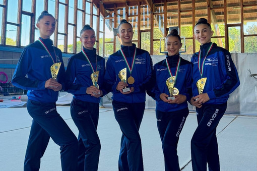 Ginnastica ritmica | Asd Arte Ginnastica sul tetto regionale di Serie C: a Loano gradino più alto del podio