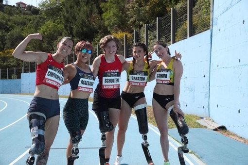 Atletica. Le stelle azzurre dei 100 metri paralimpici tornano al Meeting Città di Savona Atletica. Le stelle azzurre dei 100 metri paralimpici tornano al Meeting Città di Savona