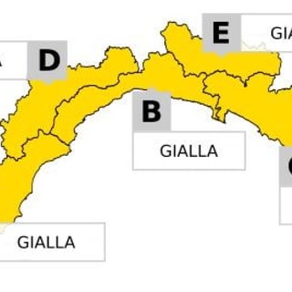 Temporali in arrivo, alle 19 scatta l'allerta gialla in Liguria
