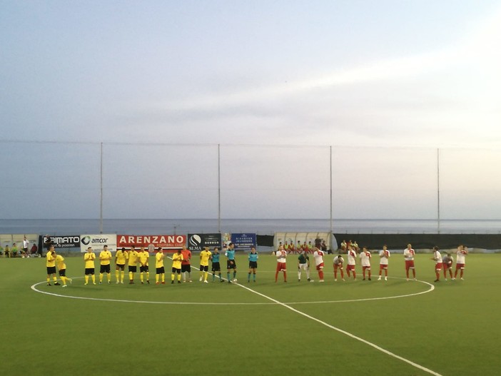 Calcio, Coppa Italia Promozione. È Romeo show! La sua tripletta stende il Varazze, 4-2 il risultato a favore dell'Arenzano