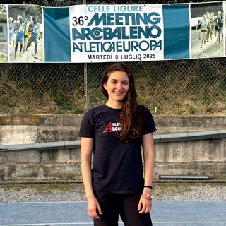 Atletica Arcobaleno. Giulia Aiello show a Imperia: 12.05 sui 100 e record juniores savonese