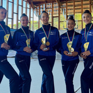 Ginnastica ritmica | Asd Arte Ginnastica sul tetto regionale di Serie C: a Loano gradino più alto del podio