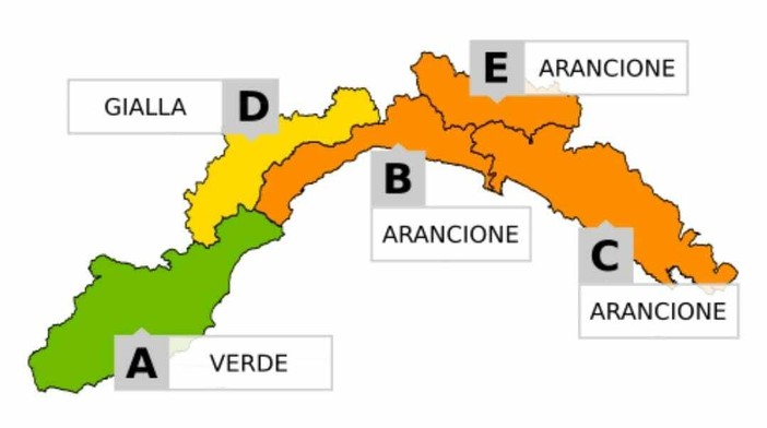 Allerta Meteo | Emanato il livello arancione nel levante savonese per giovedì 17 settembre Allerta Meteo | Emanato il livello arancione nel levante savonese per giovedì 17 settembre