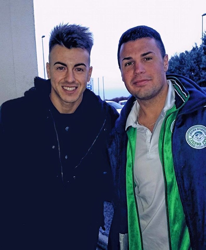 Calcio. Il Legino ha il suo portafortuna, Stephan El Shaarawy ha assistito alla vittoria sul Bragno Calcio. Il Legino ha il suo portafortuna, Stephan El Shaarawy ha assistito alla vittoria sul Bragno