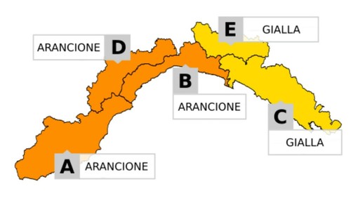 Allerta Meteo | Martedì da livello arancione su tutto il Ponente, scatta il rinvio per Savona - Carcarese di Coppa