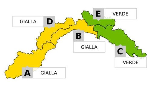 Allerta Meteo. Cuore della settimana denso di maltempo, emanato il livello giallo Allerta Meteo. Cuore della settimana denso di maltempo, emanato il livello giallo
