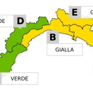 Maltempo in arrivo, allerta gialla su levante savonese, genovesato e provincia di La Spezia