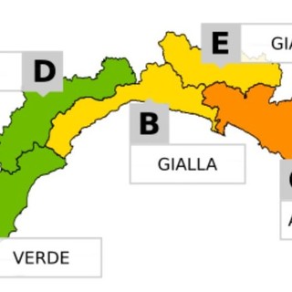 Allerta Meteo: livello giallo sul levante savonese e genovesato, arancione nello spezzino