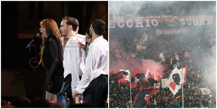 Dal Bormida al Bisagno, lo sfottò dei genoani ai doriani sulle note di Annalisa Dal Bormida al Bisagno, lo sfottò dei genoani ai doriani sulle note di Annalisa