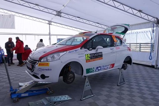 Motori, Andolfi si prepara per la partenza del rally di Monte Carlo