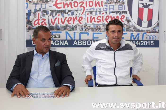 Savona Calcio, Di Napoli si presenta: "Ho voglia di fare bene e di portare a casa grandi risultati"