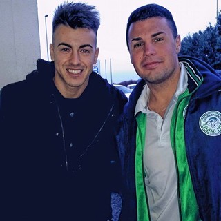 Calcio. Il Legino ha il suo portafortuna, Stephan El Shaarawy ha assistito alla vittoria sul Bragno Calcio. Il Legino ha il suo portafortuna, Stephan El Shaarawy ha assistito alla vittoria sul Bragno