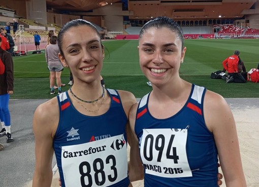 Atletica Arcobaleno | Pollice alto per il mezzofondo a Montecarlo, brillao Sinesi, Laura e Azzarini
