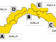 Nuova allerta gialla per temporali dalle 20 di stasera su tutta la Liguria