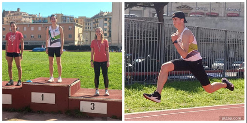 Atletica Val Lerrone. Un oro e un quarto posto a Genova per Anna Garibaldi e Nicolò Parodi Atletica Val Lerrone. Un oro e un quarto posto a Genova per Anna Garibaldi e Nicolò Parodi