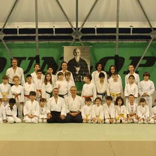 Aikido: stage degli esami per i bambini di Finale, Tovo e Villanova