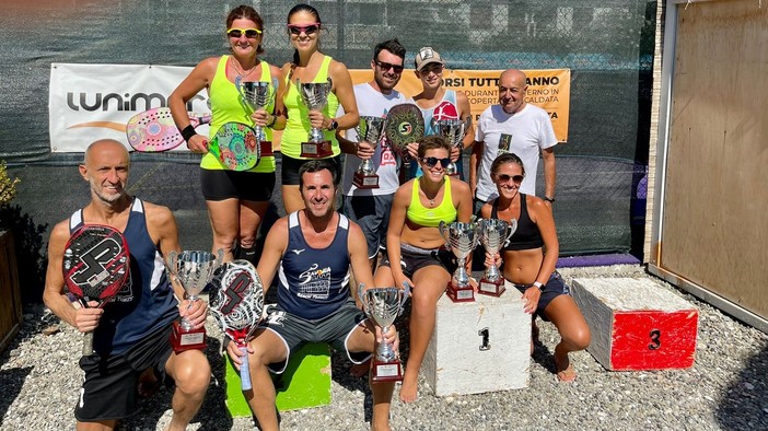 Beach Tennis: il B.T. Savona coglie un doppio secondo posto ai campionati regionali di La Spezia