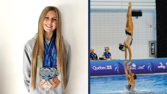 Sincro: raffica di medaglie estiva per la loanese Beatrice Andina
