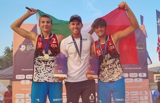 Beach Volley. L'Under 18 del CT Emanuele Sbravati è Campione d'Europa, in Georgia trionfa la coppia Lurisci - Zoeschg (VIDEO) Beach Volley. L'Under 18 del CT Emanuele Sbravati è Campione d'Europa, in Georgia trionfa la coppia Lurisci - Zoeschg (VIDEO)