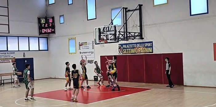 Basket, Under 17. La Cestistica Savonese la spunta sul Golfo dei Poeti, Sogno dominatore con 34 punti