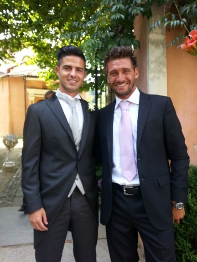 Calcio: Fiori d'arancio in casa Bresci, Giuliano ha sposato Rebecca