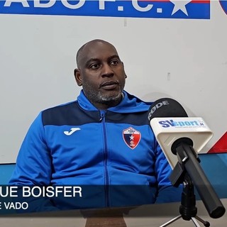 Vado fermato in casa dalla Sanremese, mister Boisfer: "Mancata cattiveria sotto porta, ma ci proveremo fino all'ultimo"