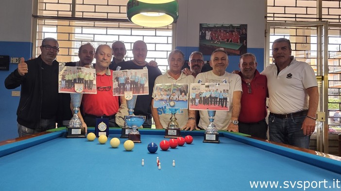 Borghetto capitale delle boccette grazie al "Bar Giardini". Tripletta con Serie A, Serie C e Uisp Borghetto capitale delle boccette grazie al "Bar Giardini". Tripletta con Serie A, Serie C e Uisp