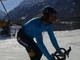 Il biker finalese Brumotti sulle piste da sci
