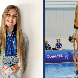 Sincro: raffica di medaglie estiva per la loanese Beatrice Andina