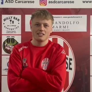 Carcarese, la prima firma stagionale di Babliuk nel successo col Cella: "Fondamentali però erano i tre punti"