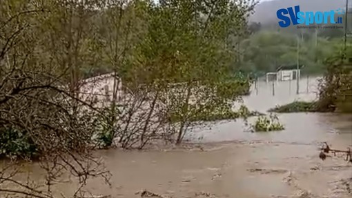 Maltempo. Esondato il Bormida, il "Ponzo" di Bragno totalmente allagato (VIDEO)