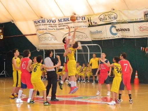 Basket, Under 13: la Blue Basket rende onore al Basket Cairo dopo il successo in Coppa Liguria