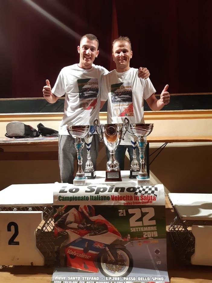 Sidecar: Simone Zamboni e Loris Bottino conquistano titolo italiano velocità in salita