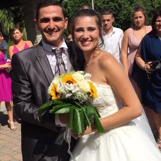 Calcio, Plodio. Fiori d'arancio per Edoardo Briano: "Un gol più importante di quello realizzato contro il Santa Cecilia"