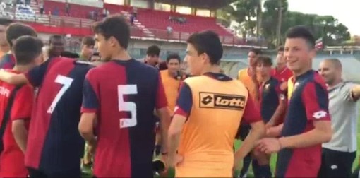 Calcio, Under 15. Il Genoa e Gabriele Gervasi nella storia, i rossoblu conquistano le semifinali scudetto