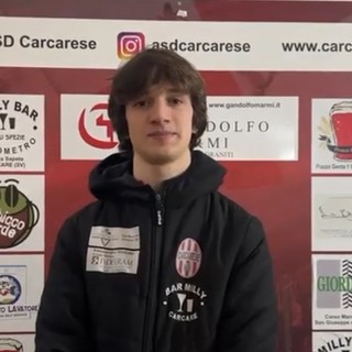 Calcio | La Carcarese Under 21 vola con la tripletta di Cesi: "La dedica è per la famiglia e per chi mi vuole bene"