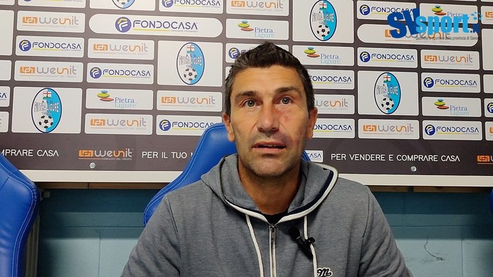 Calcio, Angelo Baiardo. Bicchiere a metà per il ds Barsacchi in casa del Pietra: "Amareggiati per il loro pareggio, ma abbiamo visto tante cose buone" (VIDEO)