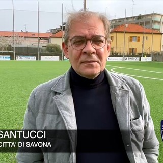 Calcio, Città di Savona. Il presidente Santucci volta subito pagina: "Onore all'Albissole, ora due partite per rispettare i nostri programmi" (VIDEO)