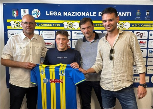 Calciomercato. La Cairese non si ferma, torna a vestire la maglia gialloblu Gioele Ponzo