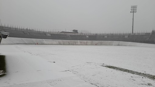 Calcio, Serie D. La neve ricopre Varese, il match con la Caronnese verso il rinvio