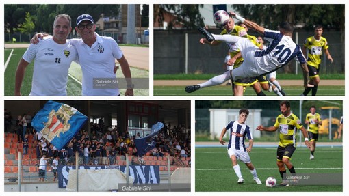 Calcio. Il Savona serve il poker all'esordio, gli scatti del 4-0 alla Baia Alassio (FOTOGALLERY)