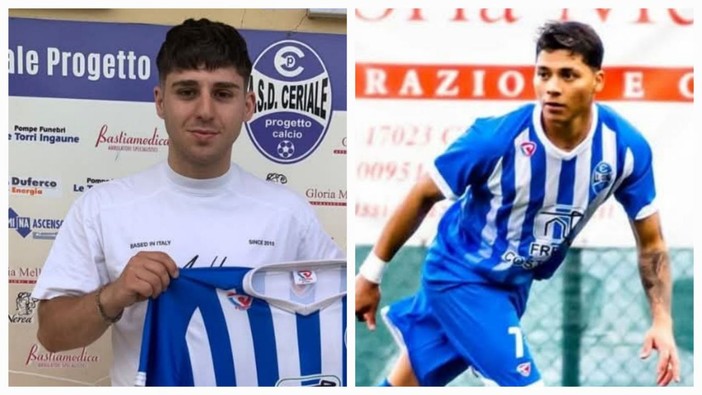 Calciomercato. Molina - Kacellari, doppia conferma Ceriale Calciomercato. Molina - Kacellari, doppia conferma Ceriale