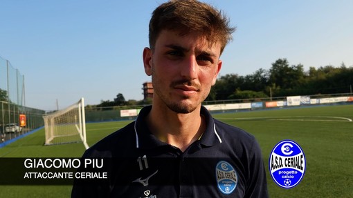 Ceriale. La doppietta di Giacomo Piu stende il Finale: "Il mister mi ha detto di imitare Berardi" (VIDEO)