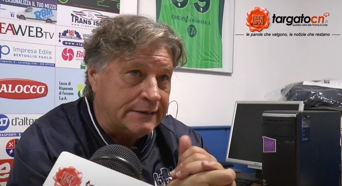 Calcio, Fossano. Prima contro il Vado per mister Pala: "Troppa precipitazione, dopo il gol di Alfiero potevamo rimanere in partita" (VIDEO)