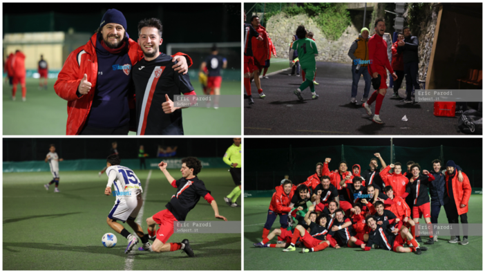 Calcio | Seconda Categoria. Serata storica per la Nolese, è finale di Coppa Liguria: tutti gli scatti del tripudio biancorosso (FOTOGALLERY)