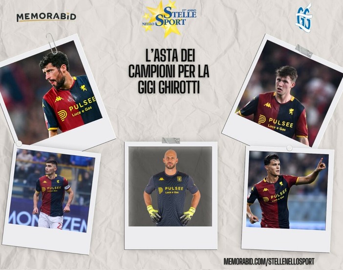 Calcio | Il Genoa scende in campo per la Gigi Ghirotti con Stelle nello Sport Calcio | Il Genoa scende in campo per la Gigi Ghirotti con Stelle nello Sport