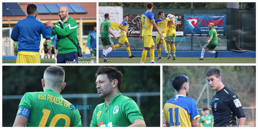 Calcio. La Praese passa a Ceriale (tra le polemiche) con Curabba: tutti gli scatti del match (FOTOGALLERY)