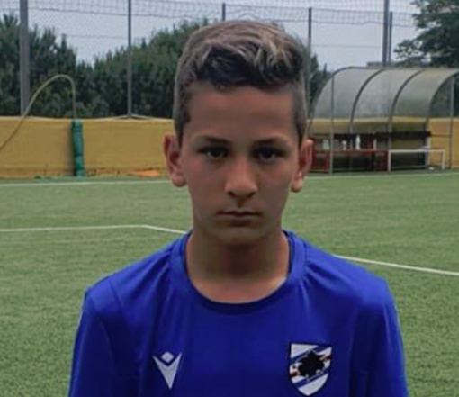 Calcio, Veloce. Il giovane Masel Remziu diventa blucerchiato, il portiere classe 2010 è stato tesserato dalla Sampdoria