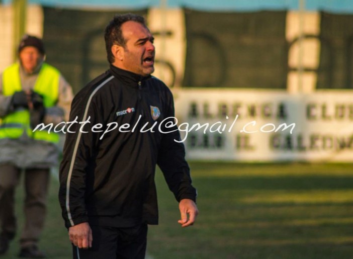 Calcio, Albenga. Il ko di Pietra Ligure non spaventa Biolzi: "Ottima prova è mancato solo un pizzico di cinismo"