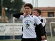 Kevin Nida dopo il gol all'Andora